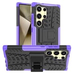 samsung Samsung Galaxy S24Ultra Heavy Duty Case Purple