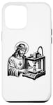 Coque pour iPhone 14 Plus Jésus-Christ imprimant une figurine d'un enfant en prière imprimante 3D
