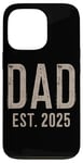 iPhone 13 Pro Pregnancy Announcement Dad Est 2025 New Future Dad Vintage Case