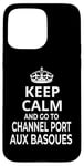 Coque pour iPhone 15 Pro Max Souvenirs « Keep Calm And Go To Channel Port Aux Basques »