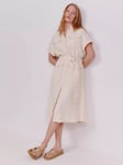 VIVERE Emily Shirt Dress, Off White