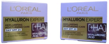 L'Oreal Paris Hyaluron Specialist Replumping Moisturizing Day Cream SPF 20 2x