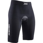 X-BIONIC Women Invent 4.0 Bike Race Shorts - Opal Black/Arctic White, X-Large