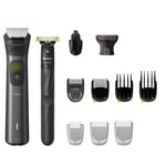 PHILIPS All-in-One Trimmer Series 9000 MG9530/15 OneBlade, 11 lengder, 30 (OneBlade) / 120 min brukstid, hurtiglading, vanntett