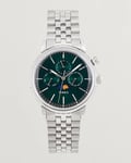 Timex Marlin Moon Phase Quartz Steel 40mm Green Dial