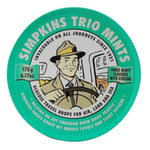 Simpkins Travel Sweets Trio Mints with Ginseng 175g Vintage Tin BB DATE 31.12.24