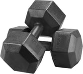 Yaheetech 2x4kg/2x5kg/2x6kg/2x7.5kg/2x8kg/2x10kg Sold in Pair Dumbbells Set Arm