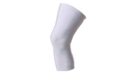 Genouillere lycra velo blanche xl