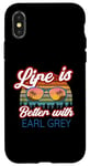 iPhone X/XS Earl Grey Tea Lovers / 'Life Is Better With Earl Grey!' Case