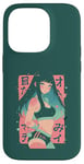 Coque pour iPhone 14 Pro Anime Fitness Manga 2024 Résolution Nouvel An Entraînement Mignon