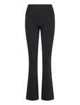 Shape Seamless Flare Tights Sport Running-training Tights Seamless Tights Black Aim´n