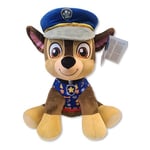 Paw Patrol Chase Plush Toy - Extra Large Sitting Plush with Printed Seasonal Jumper, 44x40x28cm - Paw Patrol Toys for Boys - Ideal for Fans of Paw Patrol, for Kids