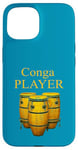 Coque pour iPhone 15 Instrument de musique à percussion Conga