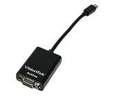 VisionTek Adaptateur Mini DisplayPort vers VGA HD-15 Câble Adaptateur Active