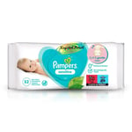 Pampers Sensitive Alcohol Free Baby Wet Wipes (52 Wipes)