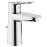 Grohe BauEdge Cloakroom Mono Basin Mixer Tap with Waste - Chrome 23356000