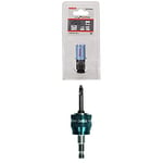 Bosch Professional Hole Saw Sheet Metal (Ø 21 mm) + 1x Power Change Plus Adapter (Socket 3/8" Hexagonal Shank, Incl. HSS-Co Drill Bit 7.15 x 65 mm)