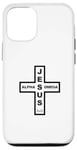 Coque pour iPhone 12/12 Pro Jesus Alpha & Omega