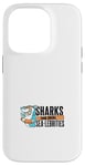 Coque pour iPhone 14 Pro Shark The Real Sea-Lebrities Whale Hammerhead Requin blanc