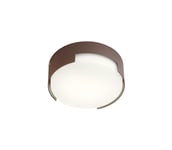 Redo 90004 - LED-ulkokattovalaisin SKOR LED/12W/230V IP54 ruskea