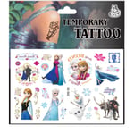 Frozen tatueringar - 20st - Barntatueringar - Elsa, Anna, Frost MultiColor CG-062