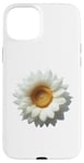 iPhone 15 Plus White Sunflower Case