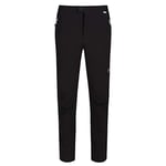 Regatta HIGHTON Winter Trousers Pantalon Stretch Ultra Extensible Homme déperlant et Protecteur (UV) élastiquée et Poches zippées, Black, FR : 3XL (Taille Fabricant : 40")