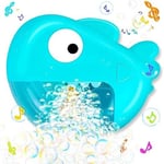 Shark Bubble Maker for bath with sounds Suction Cups - Battery Operated Baby Toy