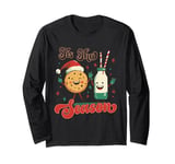 Tis The Season Cookie Xmas Matching Family Christmas Long Sleeve T-Shirt