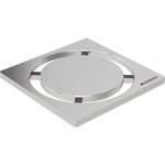 Geberit CleanLine Circle avloppssil, 80x80 mm, rostfritt stål