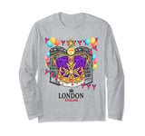 London Souvenirs Idea For Kids & English British Memorabilia Long Sleeve T-Shirt