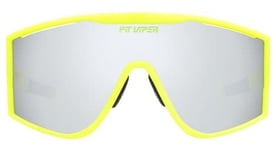 Paire de lunettes pit viper the hot dogger try hard jaune gris