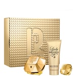 Paco Rabanne Lady Million 80ml Eau de Parfum and 100ml Sensual Body Lotion Set with 5ml Eau de Parfum