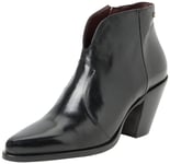 Fred de la Bretoniere Femme Blaire Basses Bottines à la Cheville, Noir, 42 EU