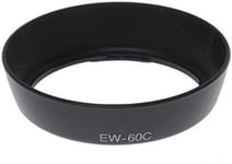 EW60C Pare-Soleil paresoleil Pare Soleil Type EW-60C pour Objectif Canon EF 28-80mm et EF 28-90mm Toutes Versions EF-S 18-55mm 3.5-5.6 EF-S 18-55mm 3.5-5.6 II et pour EF-S 18-55mm 3.5-5.6 III.[G1156]