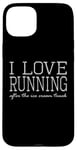 Coque pour iPhone 15 Plus I Love Running after the Ice Cream Truck – Entraînement amusant