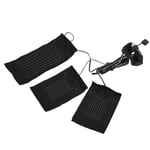 USB Electric Heating Pads Cloth Warming Heated Clothes Vest Jacket Pads Heat LSO