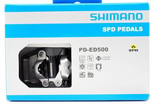Shimano PD-ED500 SPD Road/City Bike Pedals set w/ SM-SH56, Black, New in Box