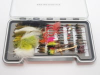 BARBLESS Still water Trout Flies,60 Boxed Flies Ultimate Collection, Fly Fishing