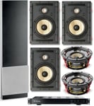 Focal 300 IW6 PACK 5.1 - Pack d'enceintes encastrables