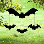 Bat Design ​Bat Wind Chime Metal Crafts Bat Hanging Ornaments  Holiday