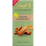 Pack of 4 Lindt Vegan Hazelnut Milk Chocolate Bar 100g Best For Vegan