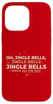 Coque pour iPhone 14 Pro Max Oh Jingle Bells Jingle All The Way, paroles de Noël, Peggy Lee