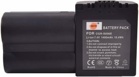 2-Pack Rechange Batterie pour Panasonic CGR-S006E Lumix DMC-FZ30 DMC-FZ50 DMC-FZ28 DMC-FZ18 DMC-FZ8 DMC-FZ38 DMC-FZ35 DMC-FZ7 LEICA V-LUX1