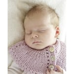 Serene by DROPS Design - Baby HalsrÃ¸r Strikkeoppskrift str. 0 mdr - 4  - 3/4 Ã¥r