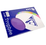 Clairefontaine Lot de 10 Ramettes 50 Feuilles Papier 160g A4 210x297 mm Certifié FSCvioline