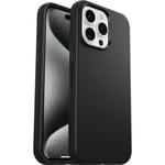 Coque OtterBox Symmetry pour iPhone 15 Pro Max - Antichoc - Anti-chute - Protection fine - Noir