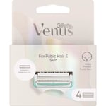 Gillette Venus Rakblad för intimområdet 4 st