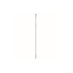 MSV Barre Tringle pour Rideau de Douche ou Baignoire Extensible Blanche 140-260cm