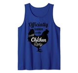 Crazy Chicken Lover Lady Gardening Farmer pajamas gift idea Tank Top